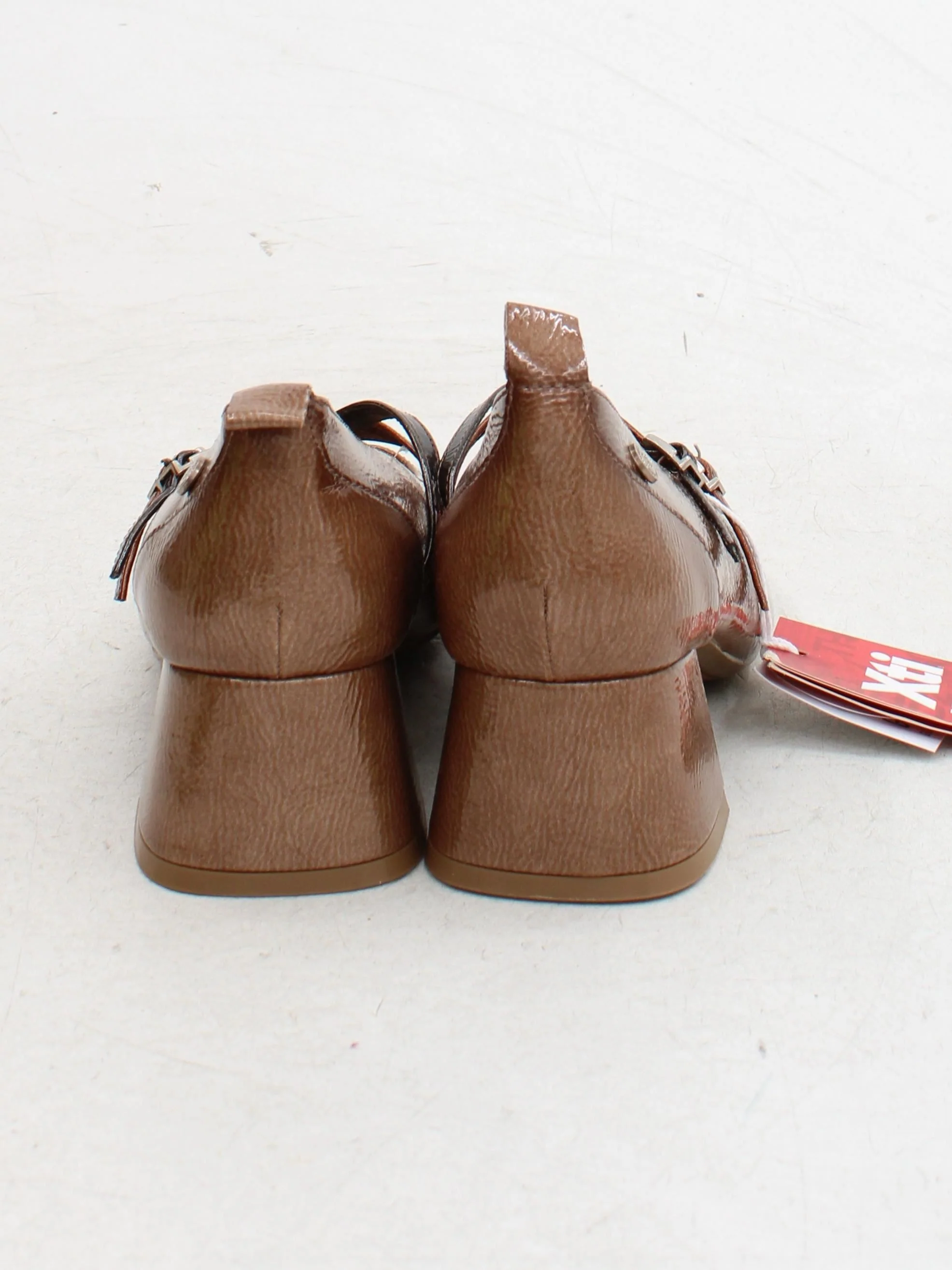 Xti Women's Heels UK 6 Brown 100% Faux Leather Court - Image 3