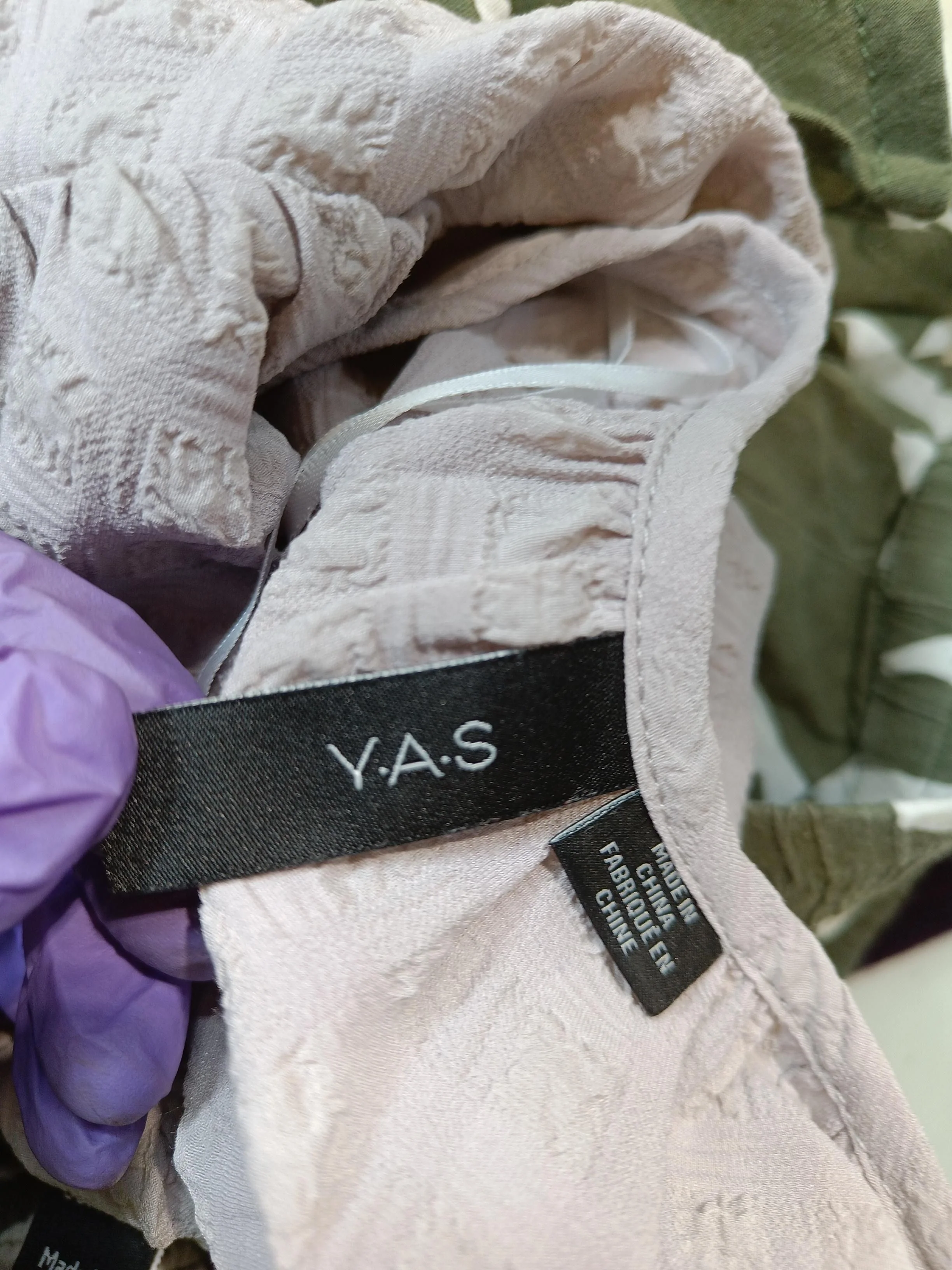 Y.A.S Wrap Mini Dress S in Pink - Image 5
