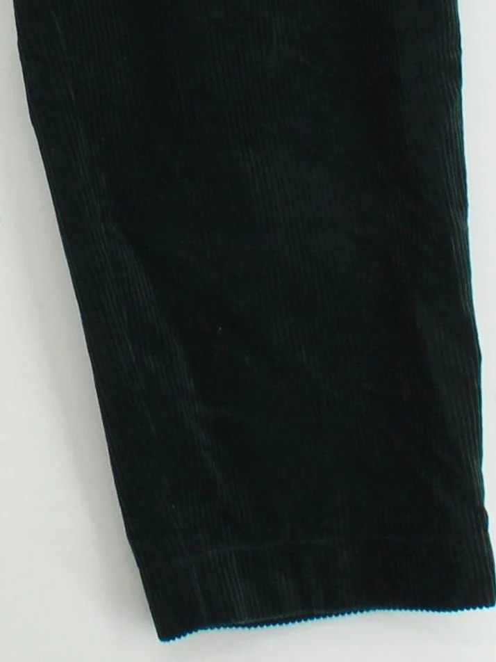 Yolke London Women's Trousers UK 8 Green 100% Cotton Straight Chino - Image 4