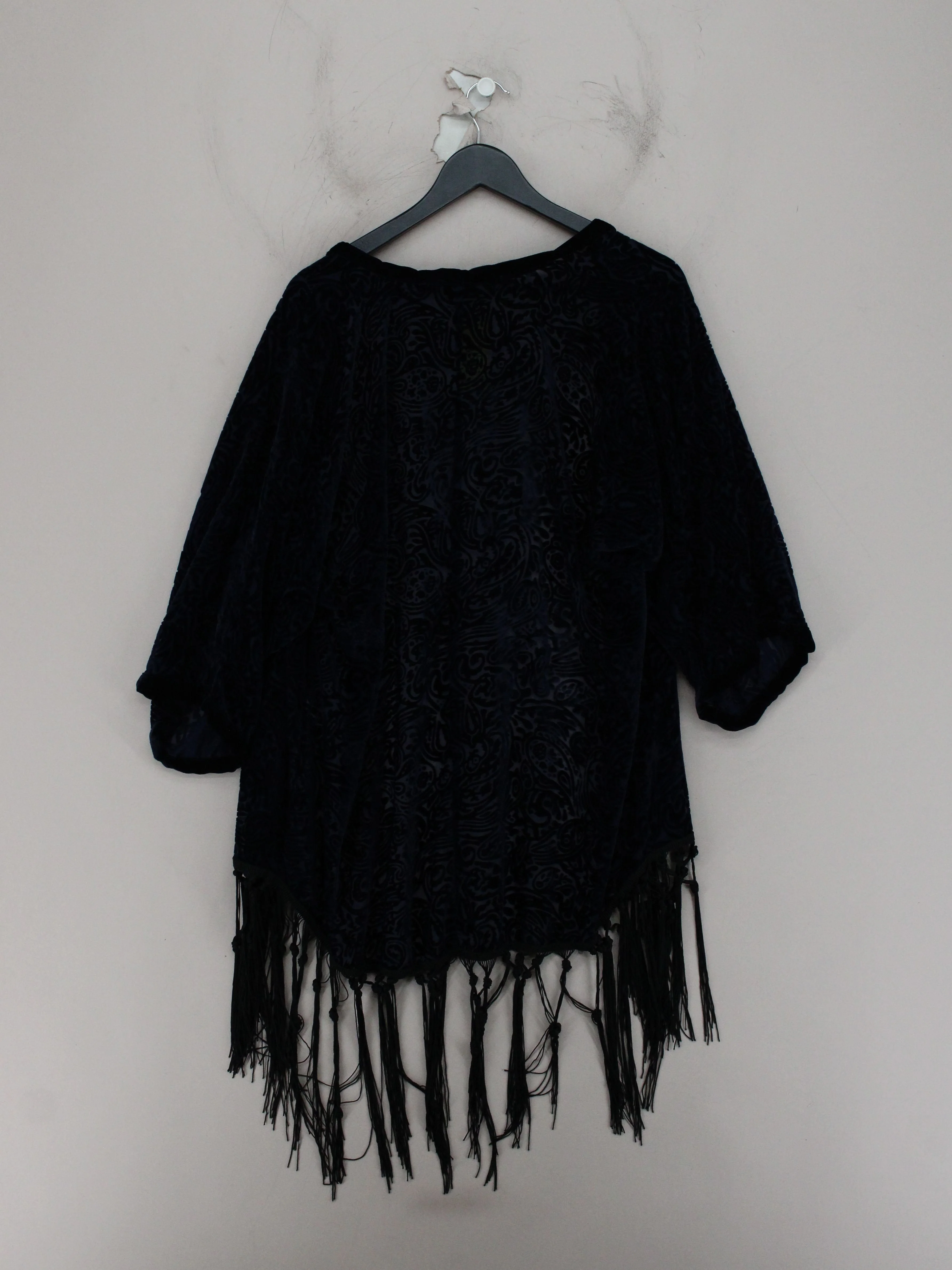 Zara Basic Overcoat jacket blue - Image 2