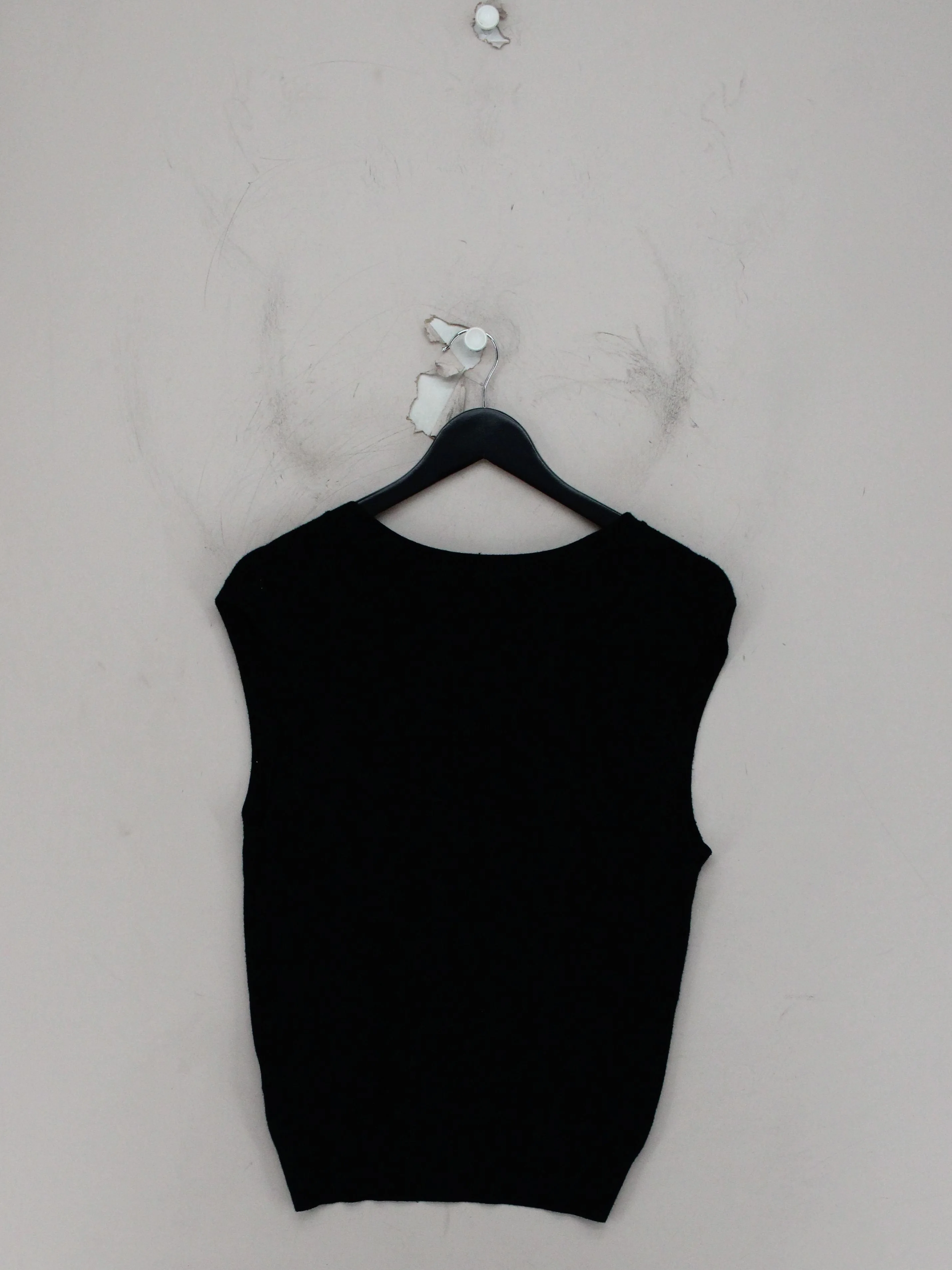 Zara Women's Cardigan L Black Viscose with Nylon, Elastane V-Neck Cardigan - Image 2