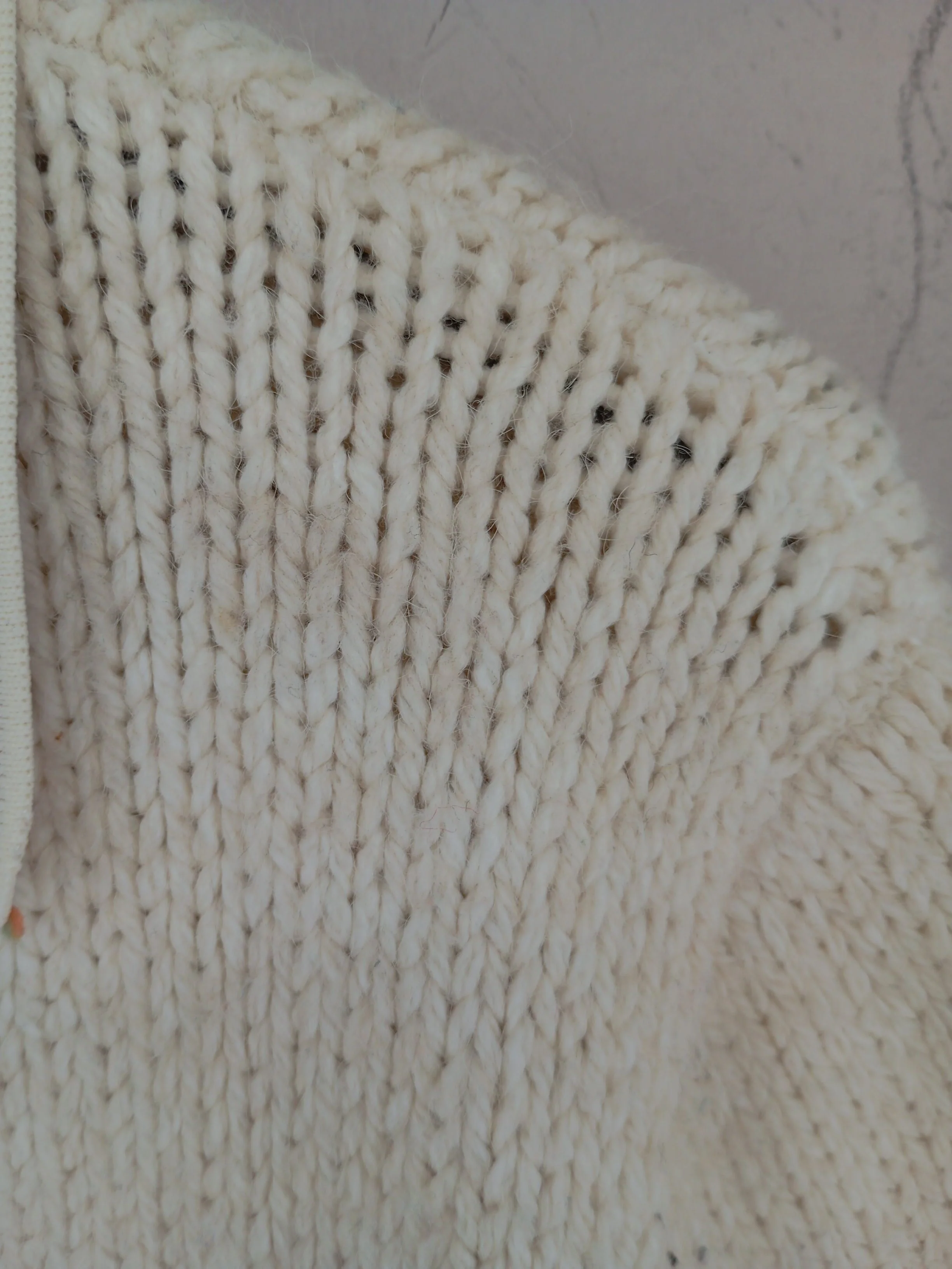 Zara Women's Cardigan M Cream Acrylic with Polyamide, Polyester Cardigan - Image 7